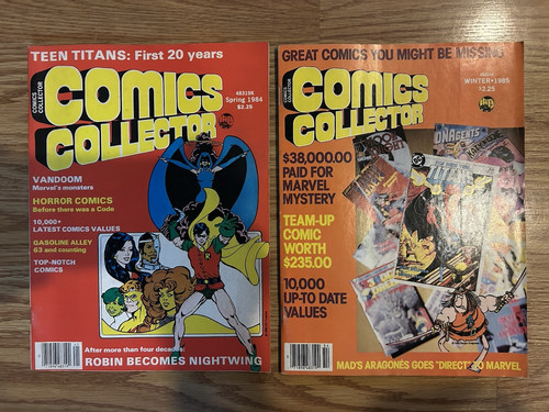 Comics collector spring 1984 - comics,